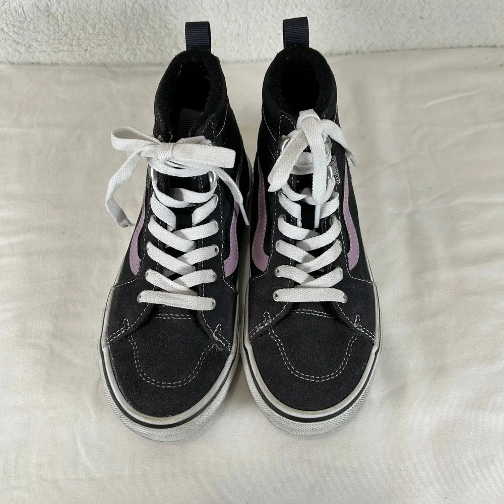 Vans Sk8-Hi Vansguard Missy Black Lavender‎ High Top Sneakers 3.0 US Missy
